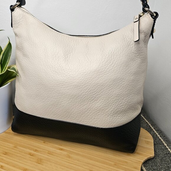 kate spade new york Bay Street Lexie Bag & Stacy Wallet, Black/Cream ColorBlock - Picture 3 of 16